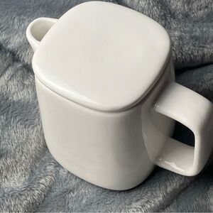 8oz ALESSI For DELTA Ceramic Individual Teapot.